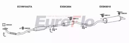 Система выпуска ОГ EuroFlo SEIBI14 1011B